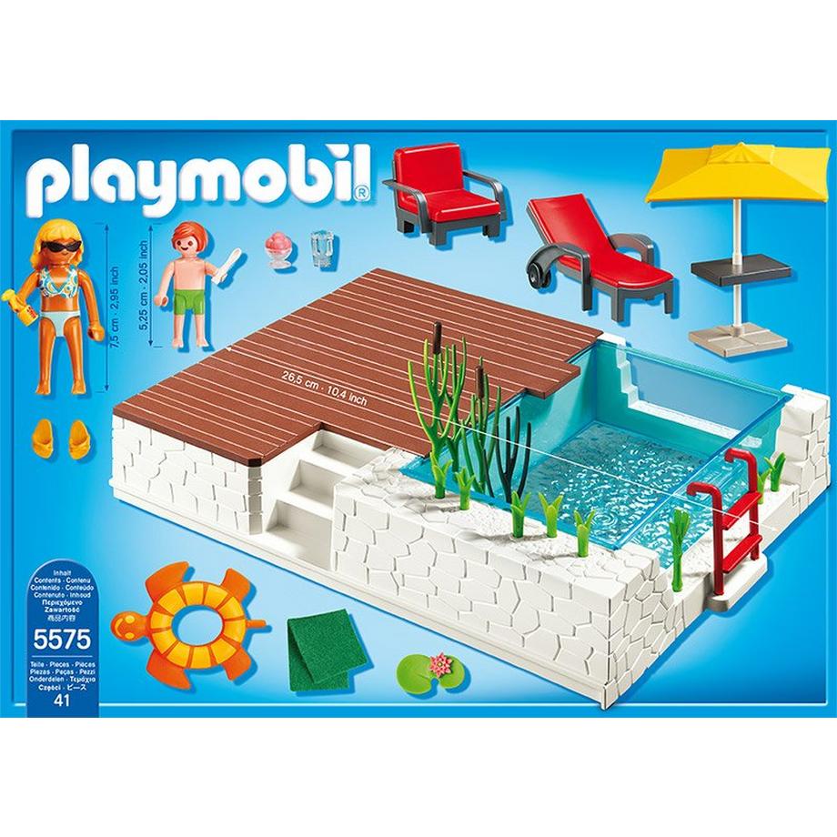 Playmobil  5575 Einbau-Swimmingpool 
