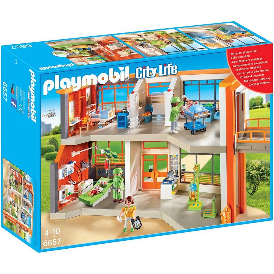 Playmobil  6657 Hôpital pédiatrique aménagé 