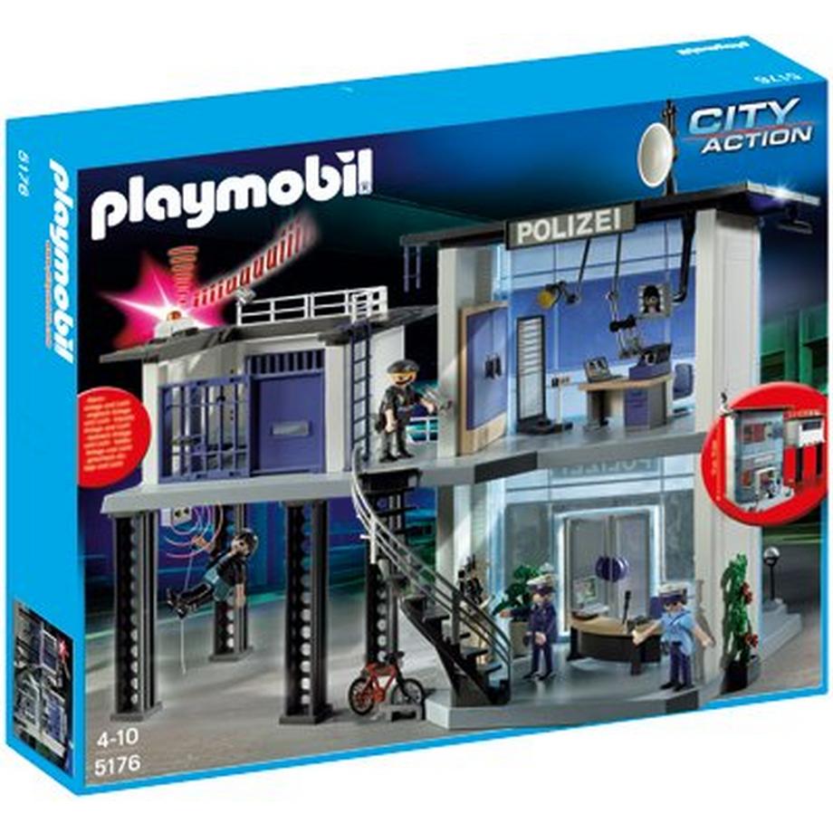 Playmobil  5182 Polizei-Kommandostation mit Alarmanlage 