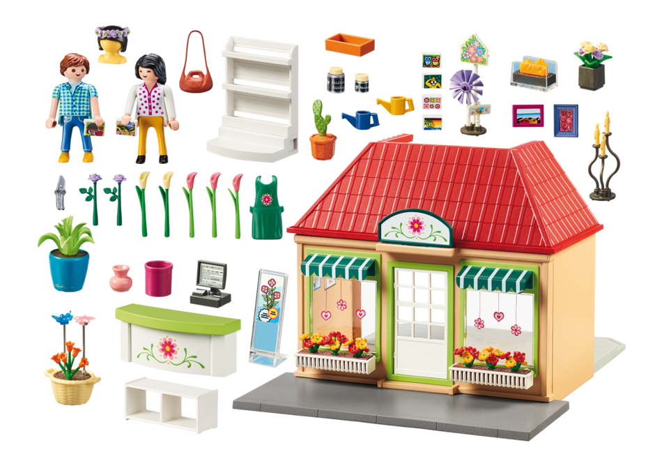 Playmobil  70016 Magasin de fleurs 