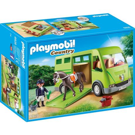 Playmobil  6928 Cavalier avec van et cheval 
