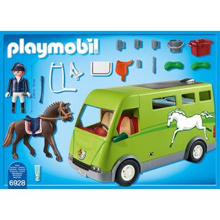 Playmobil  6928 Cavalier avec van et cheval 