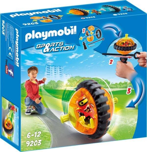 Playmobil  9203 Speed Roller arancio con robot 