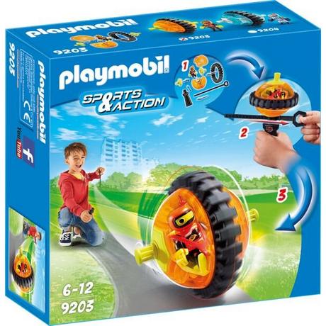 Playmobil  9203 Speed Roller arancio con robot 