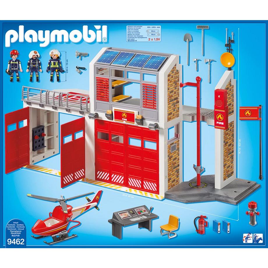 Playmobil  9462 Feuerwehr-Station 