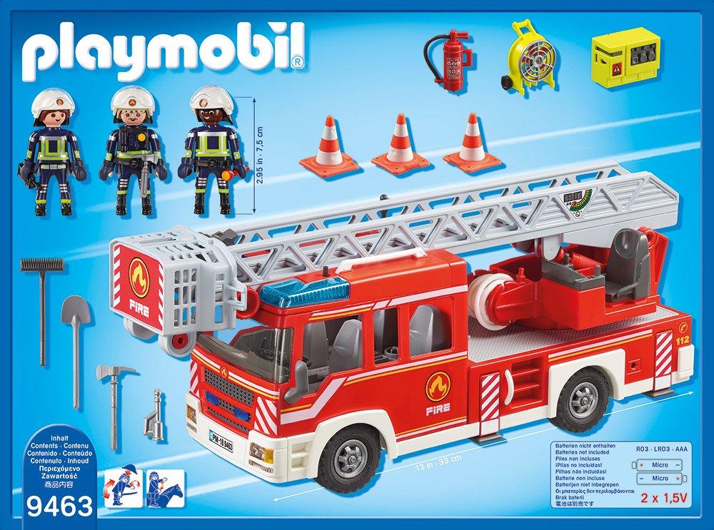 Playmobil  9463 Autoscala dei Vigili del Fuoco 