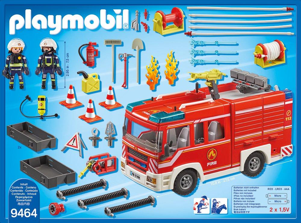 Playmobil  9464 Fourgon d'intervention des pompiers 