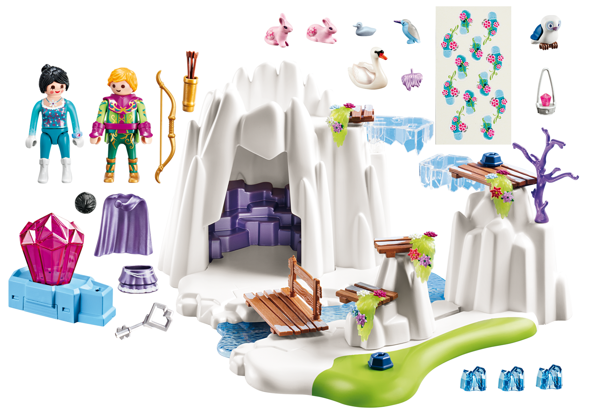 Playmobil  9470 Suche nach dem Liebeskristall 