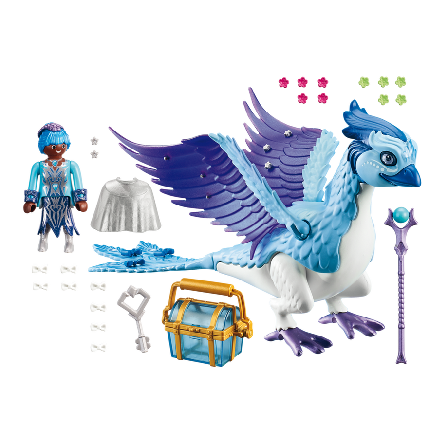 Playmobil  9472 Gardienne et Phénix royal 