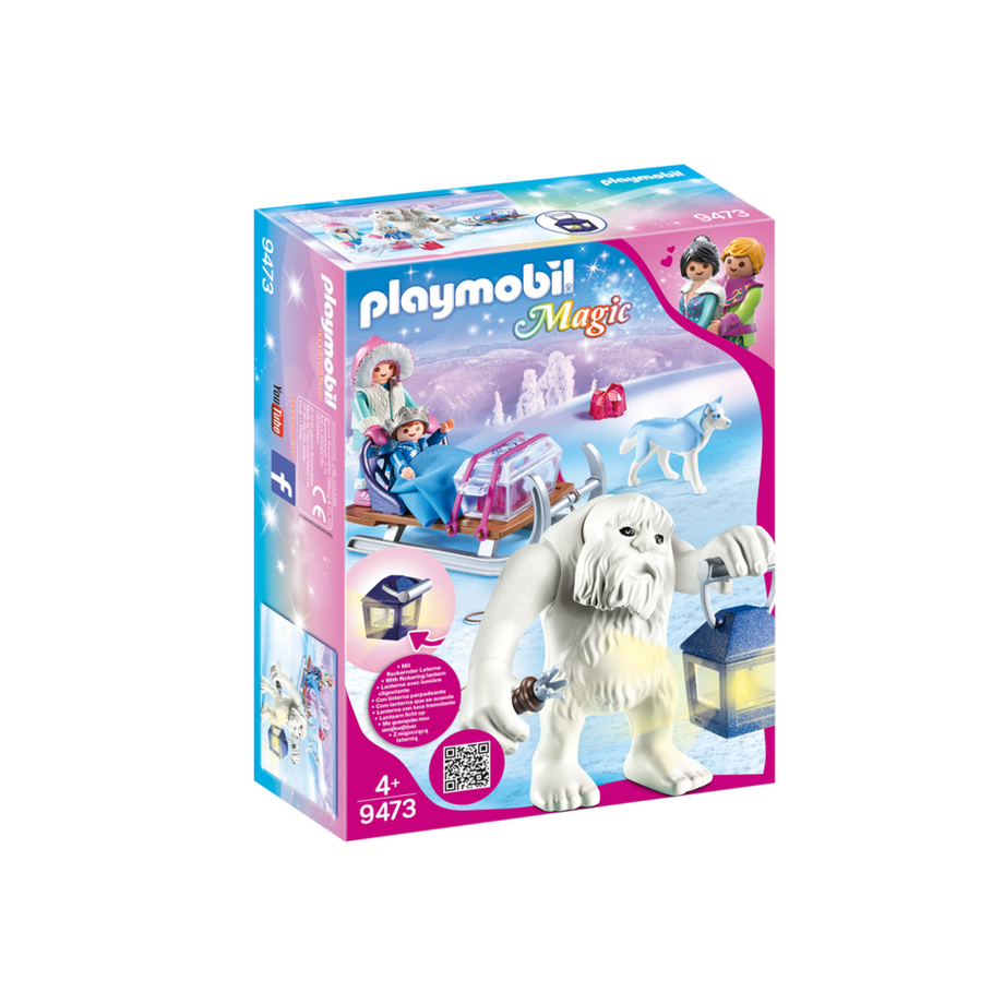 Playmobil  9473 Schneetroll mit Schlitten 