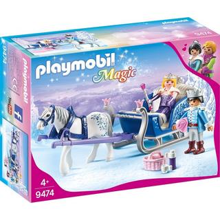 Playmobil  9474 Slitta con coppia Reale 