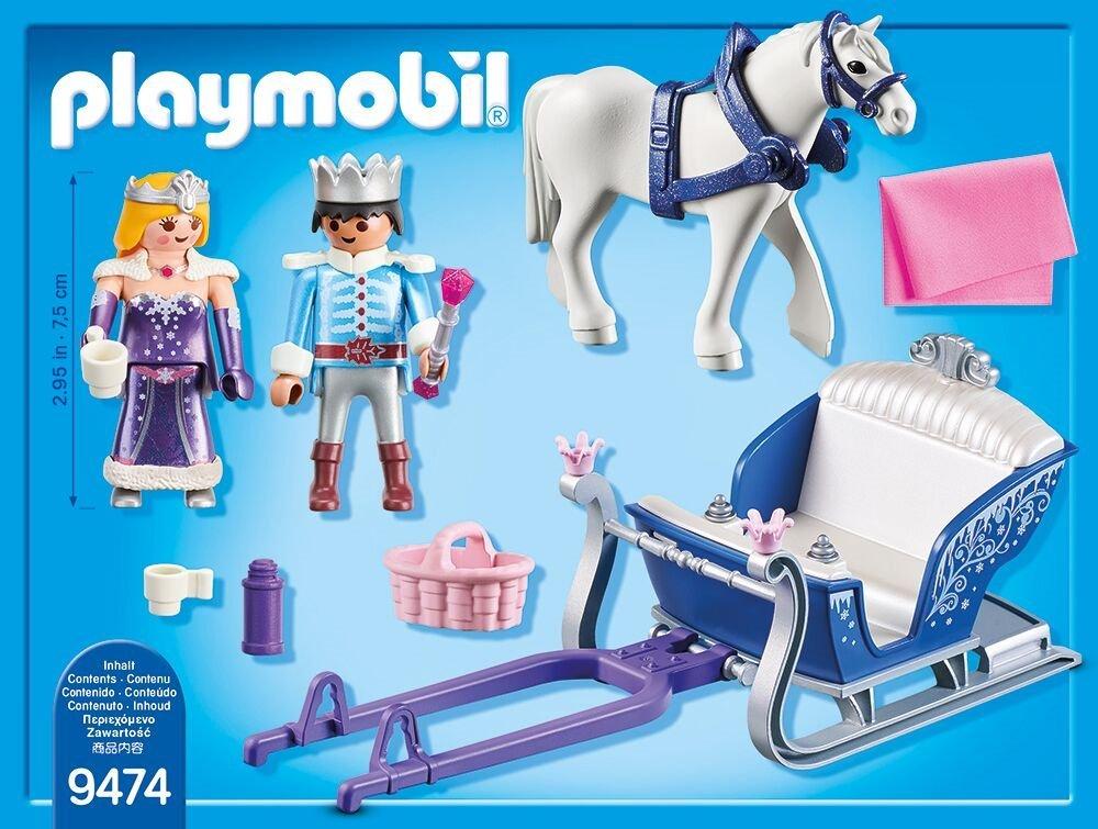 Playmobil  9474 Slitta con coppia Reale 