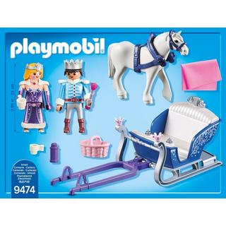 Playmobil  9474 Slitta con coppia Reale 