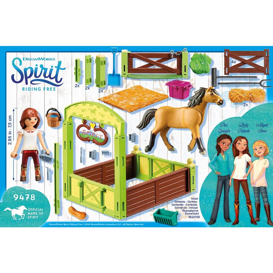 Playmobil  9478 Pferdebox "Lucky & Spirit" 