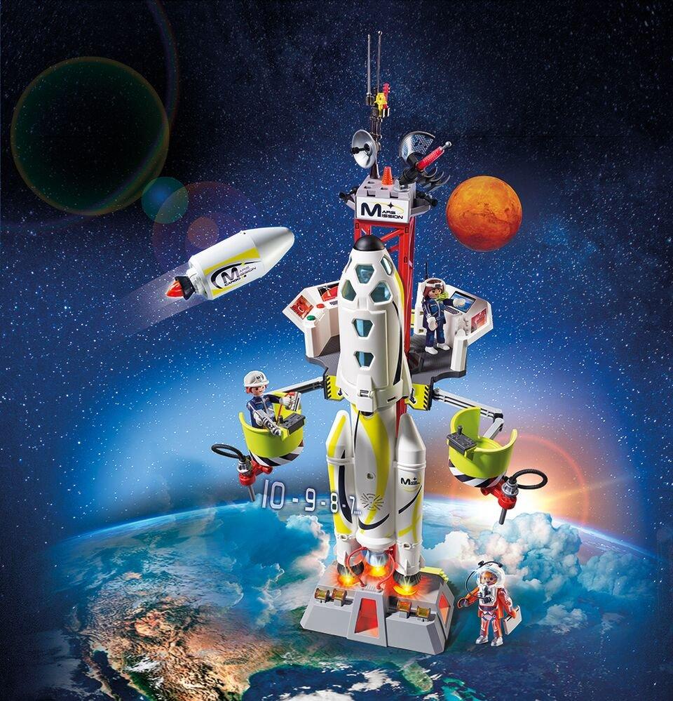 Playmobil  9488 Fusée Mars avec plateforme de lancement 