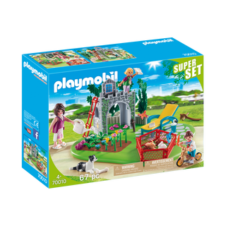 Playmobil  70010 SuperSet Familiengarten 