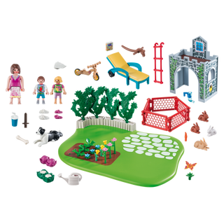 Playmobil  70010 SuperSet Familiengarten 