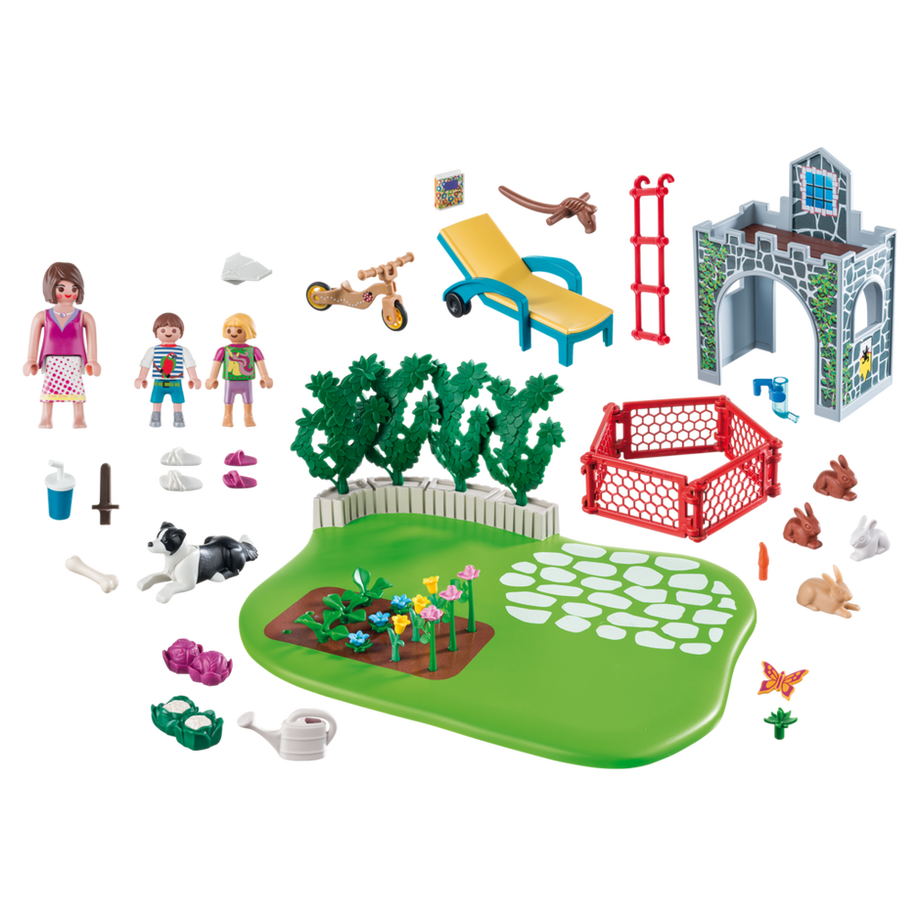 Playmobil  70010 SuperSet Famille et jardin 