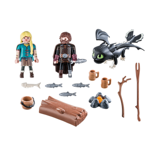 Playmobil  70040 Set Hiccup e Astrid 