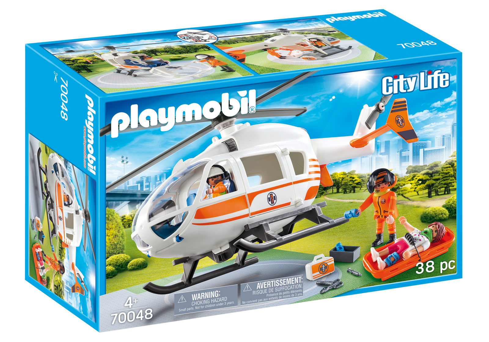 Image of Playmobil 70048 Rettungshelikopter