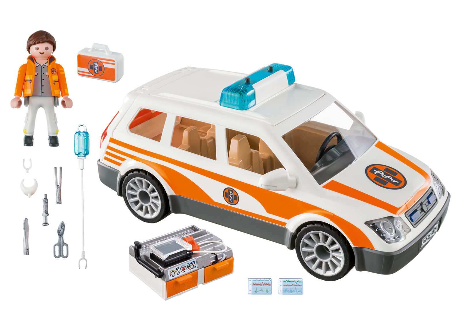 Playmobil  70050 Automedica con sirena 