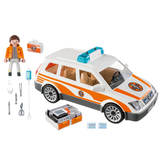 Playmobil  70050 Voiture Ambulance avec lumière et son 