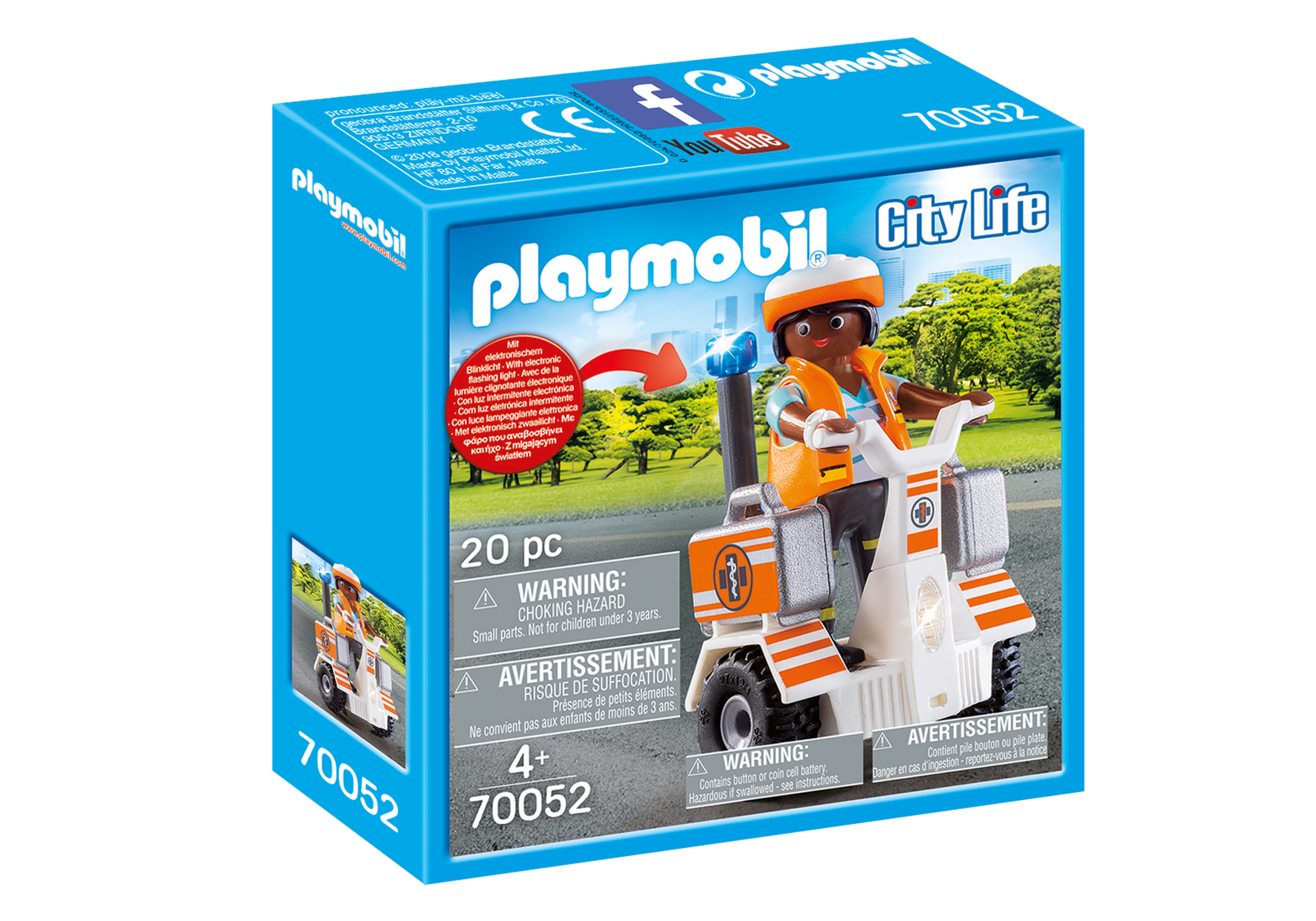 Playmobil  70052 Rettungs-Balance-Roller 