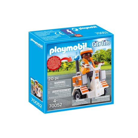 Playmobil  70052 Balance Scooter emergenze 