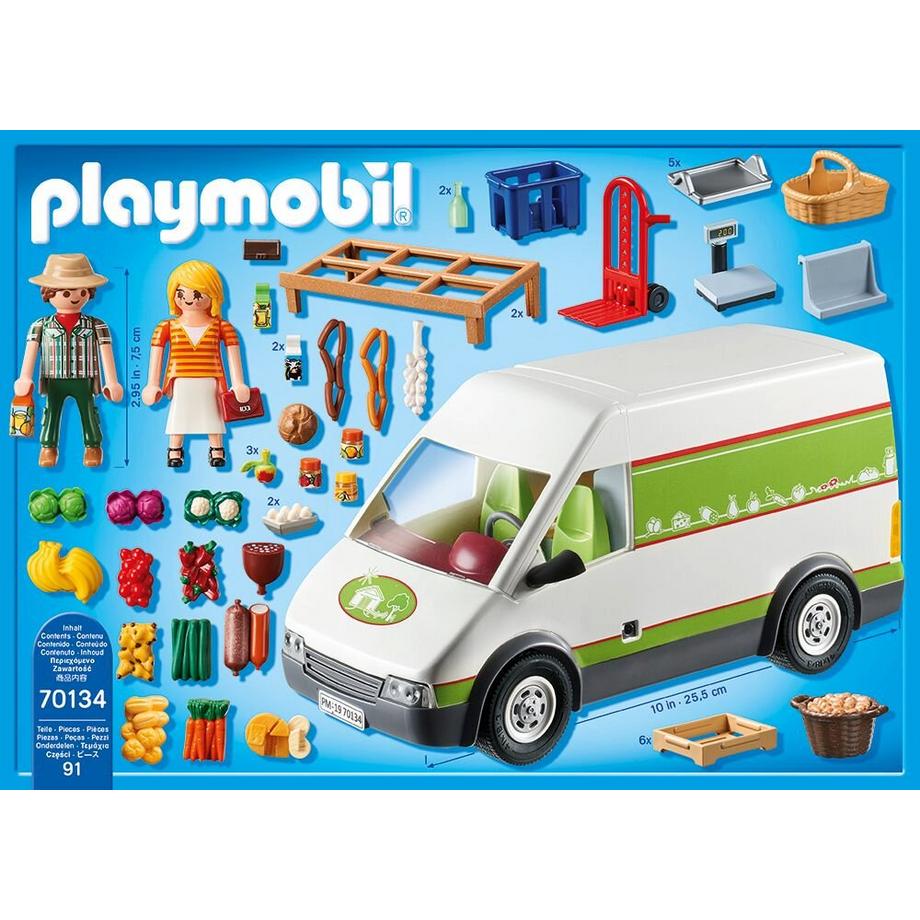 Playmobil  70134 Furgone Mercato Bio 