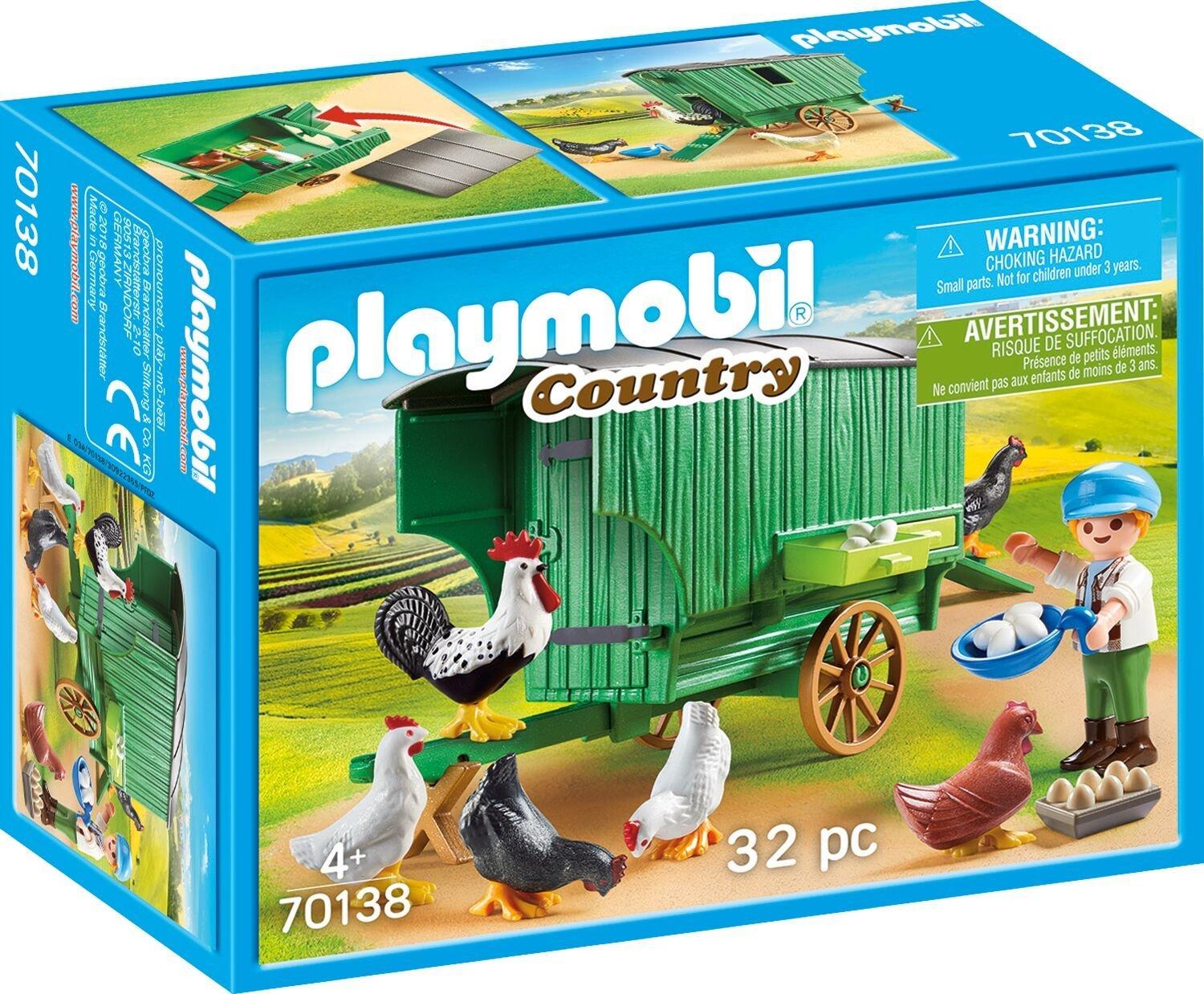 Playmobil  70138 Mobiles Hühnerhaus 