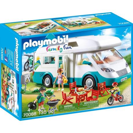 Playmobil  70088 Camper con famiglia in vacanza 