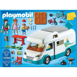 Playmobil  70088 Camper con famiglia in vacanza 