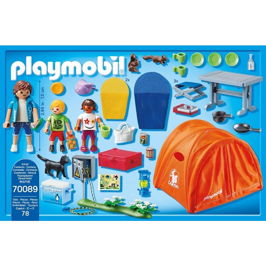 Playmobil  70089 Tente et campeurs 