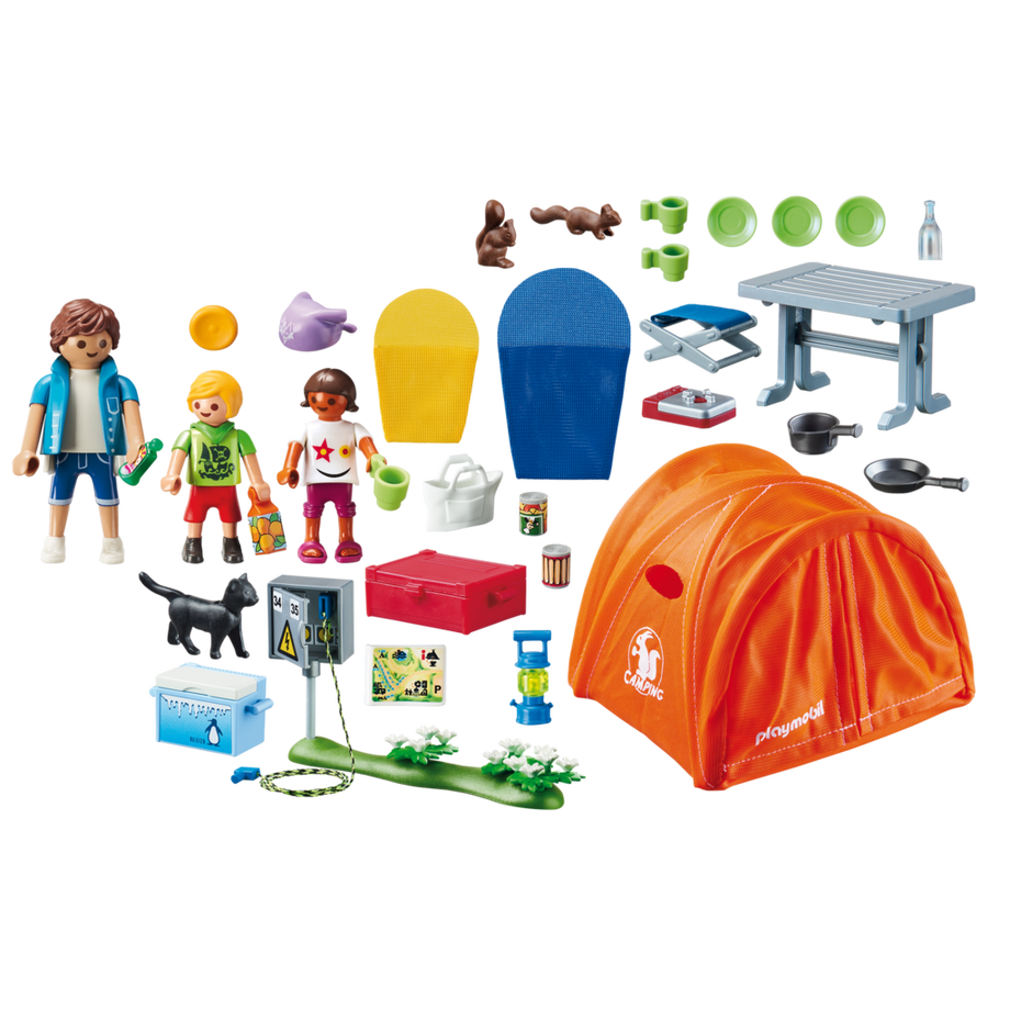 Playmobil  70089 Tente et campeurs 