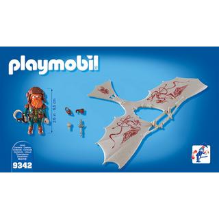 Playmobil  9342 Guerriero con deltaplano da attacco 