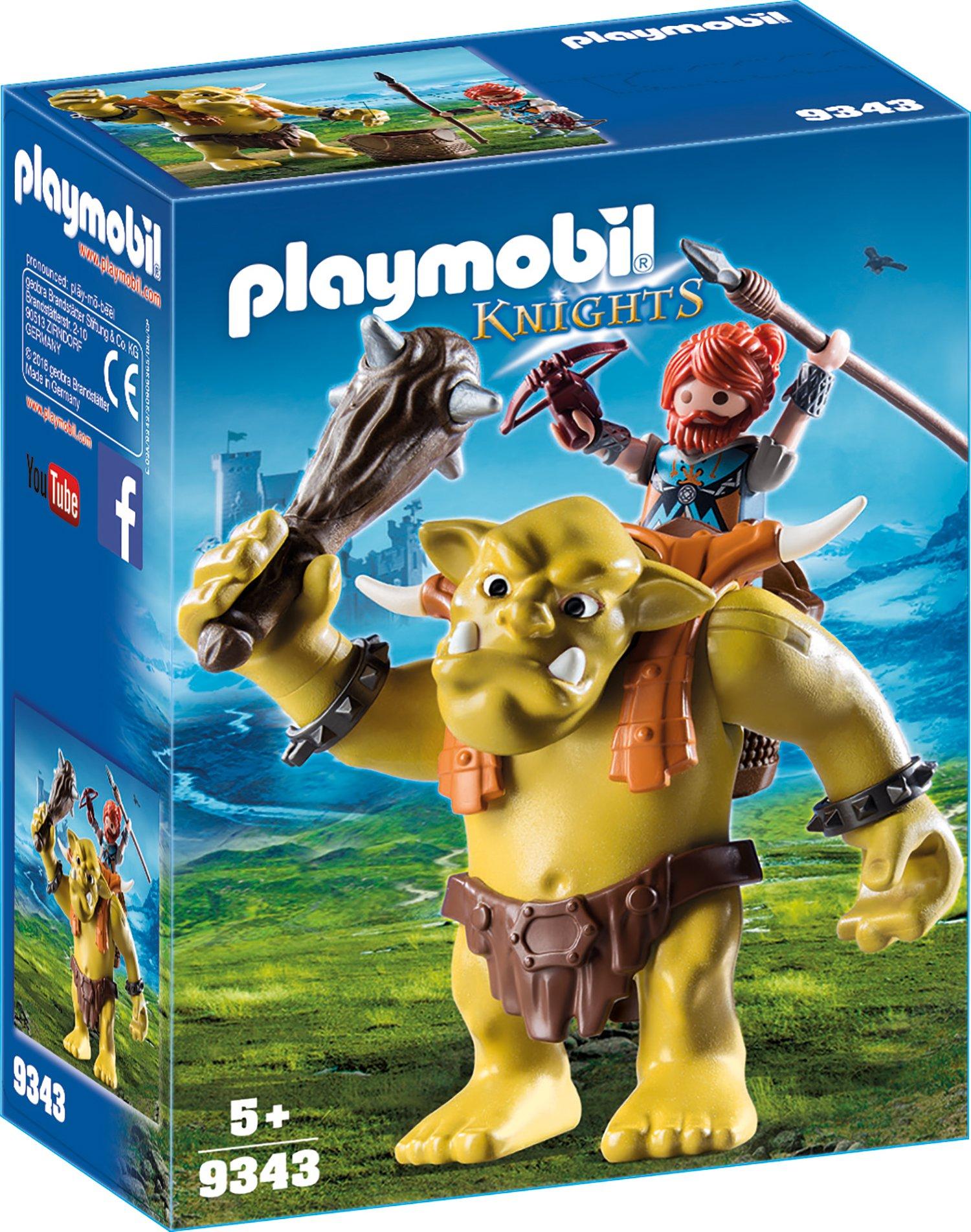 Playmobil  9343 Riesentroll mit Zwergenrucksack 