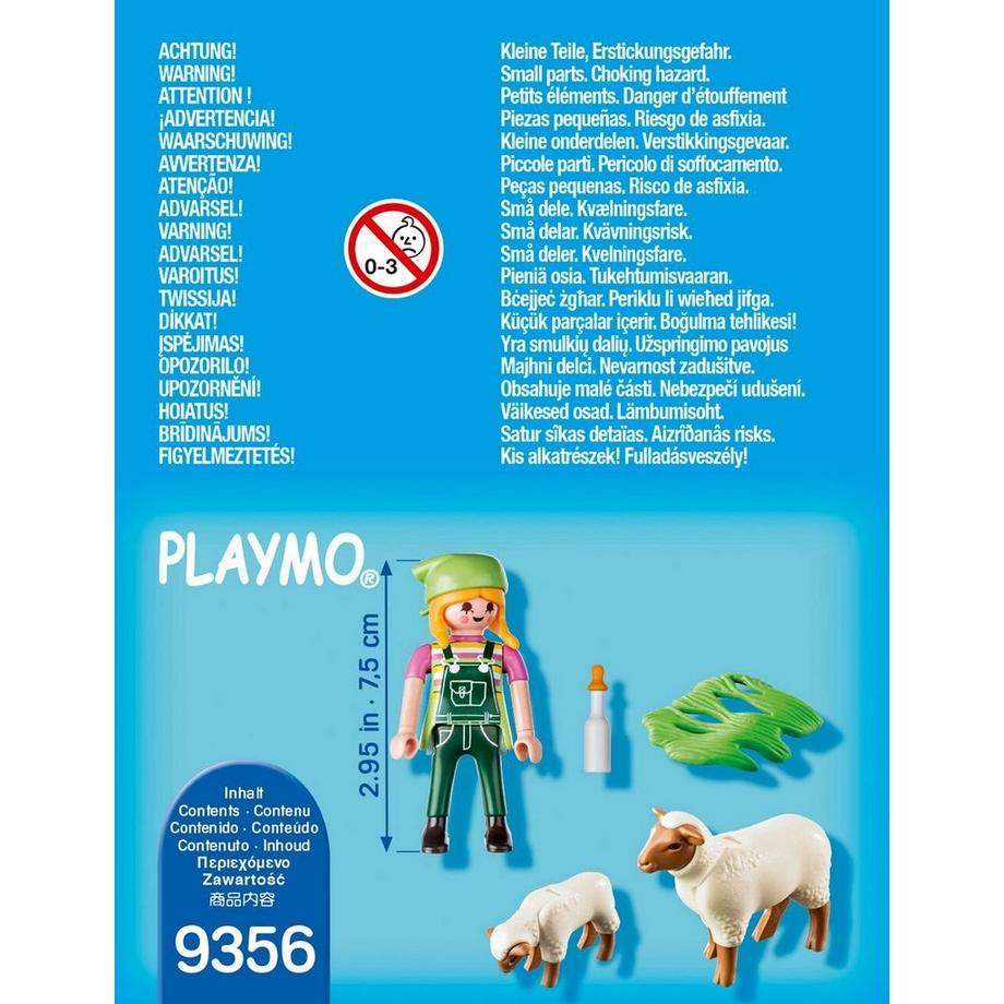 Playmobil  9356 Bäuerin mit Schäfchen 