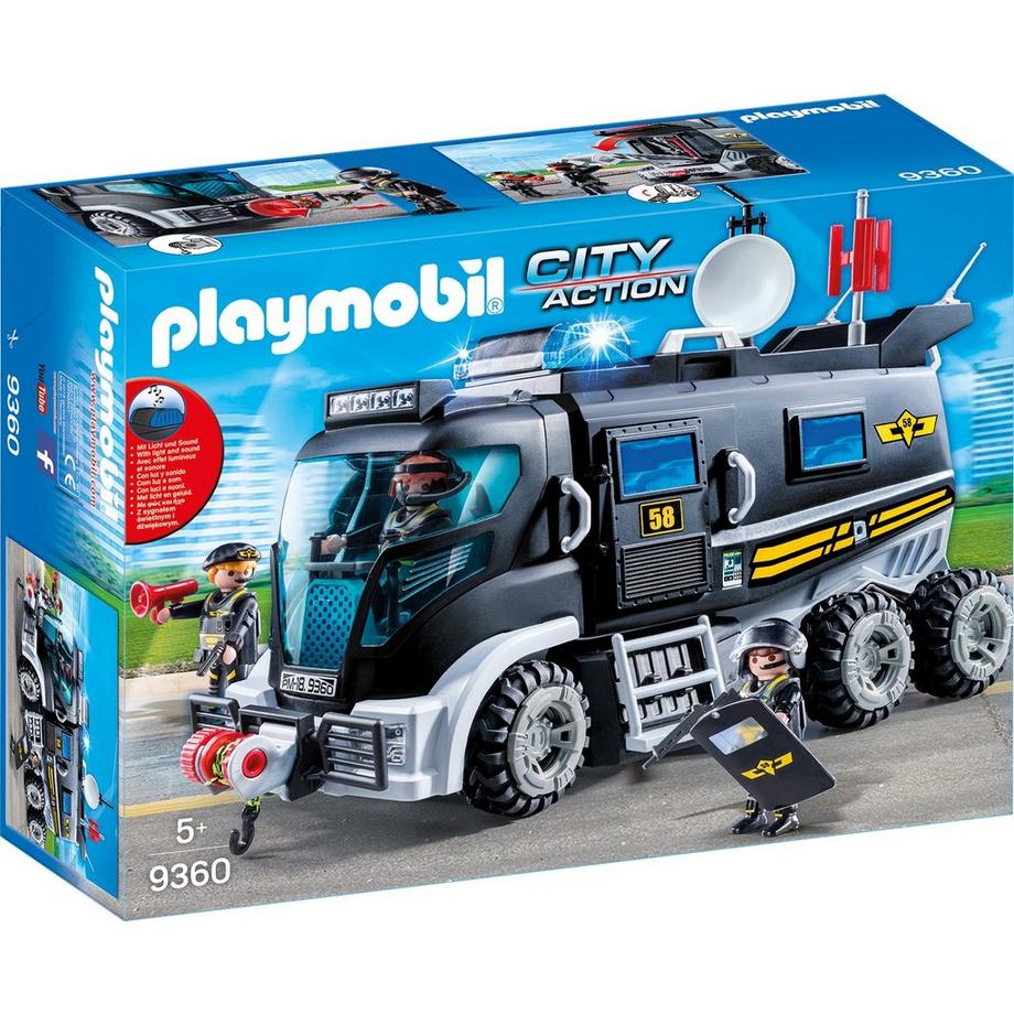 Playmobil  9360 SEK-Truck mit Licht und Sound 