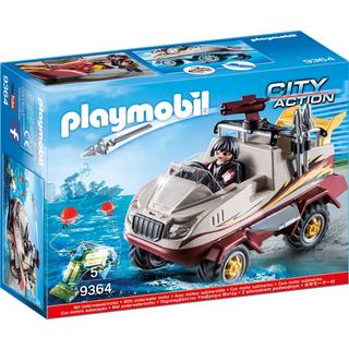 Playmobil  9364 Auto anfibia dei malviventi 