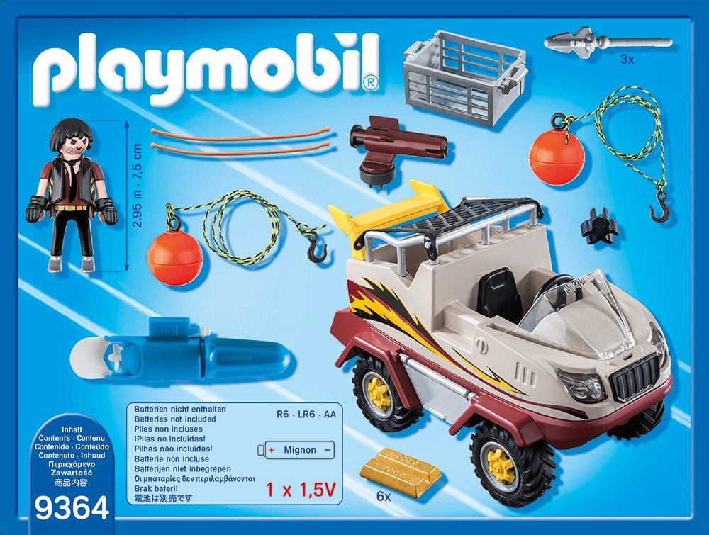 Playmobil  9364 Auto anfibia dei malviventi 