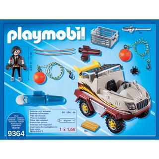 Playmobil  9364 Auto anfibia dei malviventi 