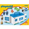 Playmobil  9382 Commissariat de police transportable 