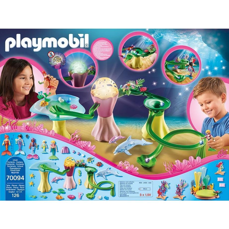 Playmobil  70094 Palazzo dei coralli con cupola luminosa 