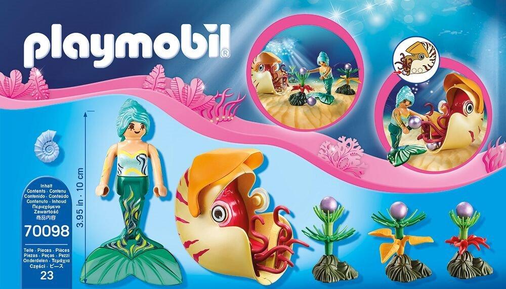 Playmobil  70098 Meerjungfrau mit Schneckengondel 