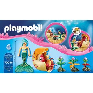 Playmobil  70098 Sirena con carrozza nautilus 