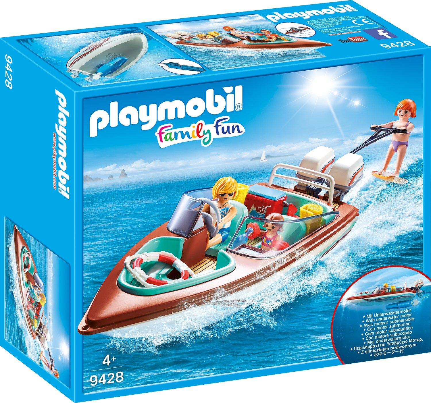 Playmobil  9428 Motoscafo con sci d'acqua 