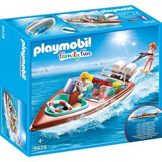 Playmobil  9428 Motoscafo con sci d'acqua 