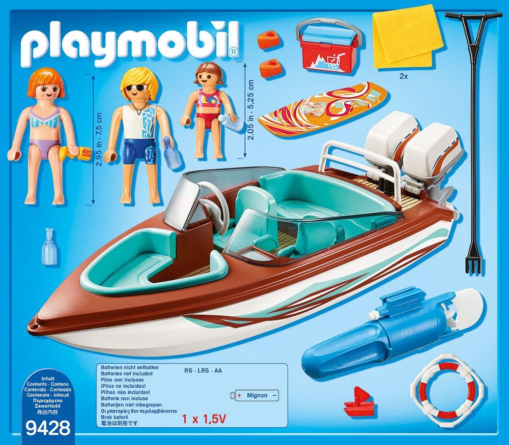 Playmobil  9428 Motoscafo con sci d'acqua 