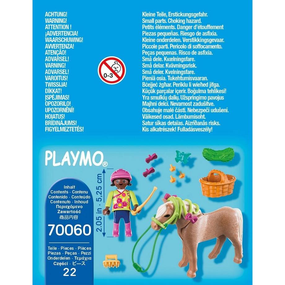 Playmobil  70060 Cavalière avec poney 
