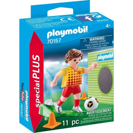 Playmobil  70157 Calciatore con porta 